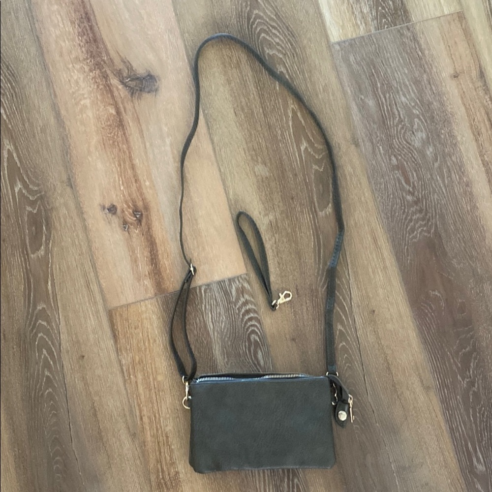 Elegant Dark Green Crossbody Bag